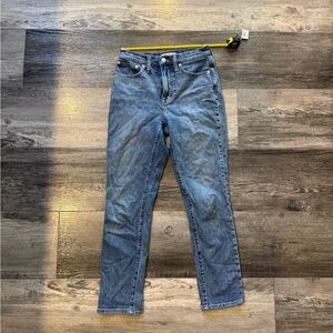 Madewell Blue Straight Leg Women's Jeans